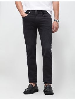 U.S. Polo Assn. Denim Co. - Black Cotton Solid Skinny Jeans