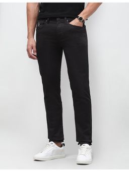 U.S. Polo Assn. Denim Co. - Black Cotton Solid Skinny Jeans