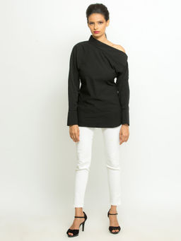 Echke - Off Shoulder Shirt