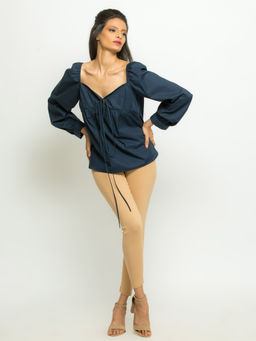 Echke - Blouson With Sleeves Feature