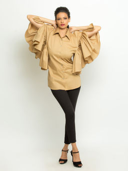 Echke - Exxargerated Sleeves Shirt