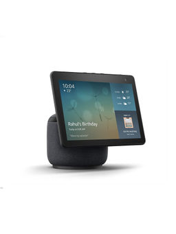 Amazon - All New Echo Show 10- 10.1" Hd Smart Display With Motion, Premium Sound(Black)2021 Release