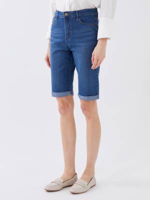 Mid Indigo Rodeo Buy LC WAIKIKI Mid Indigo Rodeo Solid Shorts Online