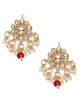 OOMPH Jewellery Sets : Buy OOMPH Jewellery Red Rani Haar Kundan