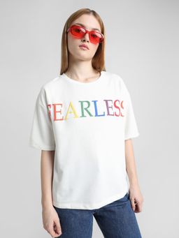 ONLY - Boxy Printed T-shirt