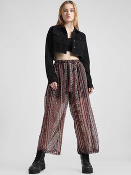 ONLY - Chiffon Printed Wide Pant