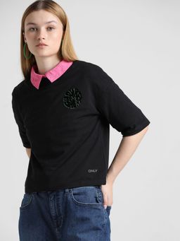 ONLY - Graphic Printed Boxy T-shirt