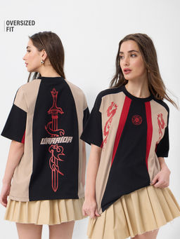 The Souled Store - Originals- Dragon Warrior Women Oversized T-Shirt