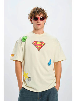 Bonkers Corner - Men Off White Character T-Shirt