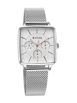 Titan - Avant Garde 95176SM01 Silver Dial Multifunction watch for Women