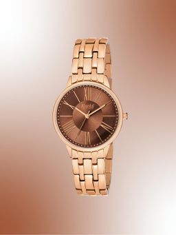 Ajanta Quartz - Brown Dial Analog Watch For Women - AWC116ESL/3 (M)