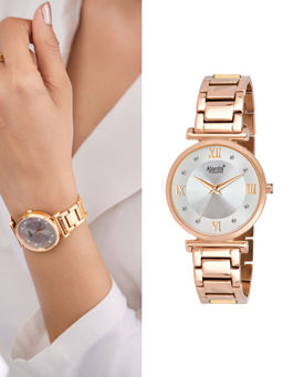 Ajanta Quartz - Grey Dial Analog Watch For Women - AWC119ESL/3 (M)