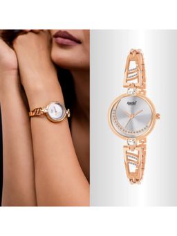 Ajanta Quartz - Silver Dial Analog Watch For Women - AWC121ESL/2 (M)