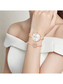 Ajanta Quartz - Silver Dial Analog Watch For Women - AWC126ESL/2 (M)