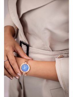 Ajanta Quartz - Blue Dial Analog Watch For Women - AWC130ESL/1 (M)