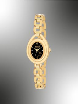 Ajanta Quartz - Black Dial Analog Watch For Women - AWC409MRL/1 (S)