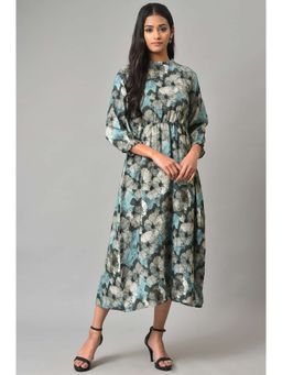 W - Blue Floral Dress
