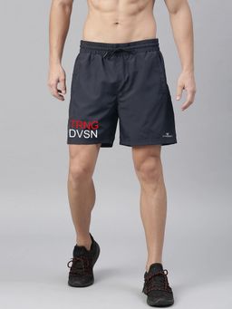 Dpassion - Black Breathable Quick Dry Polyester Sport Shorts
