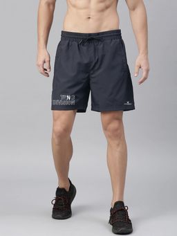 Dpassion - Grey Breathable Quick Dry Polyester Sport Shorts