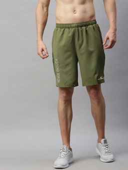 Dpassion - Olive Breathable Quick Dry Polyester Sport Shorts