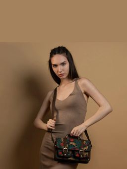 Gonecase - Forest Double Buckle Sling Bag with Detachable Straps