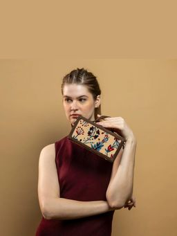 Gonecase - Abstract Yellow Briefcase Sling Bag with Detachable Straps