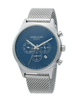 Daniel Klein - Silver Color Watches For Men DK.1.12358-3