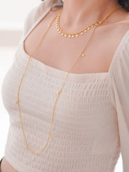 Divas Mantra - 92.5 Sterling Silver Ropeway Necklace