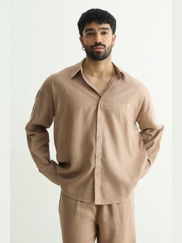 Chapter 2 - Mocha Brown Linen Shirt