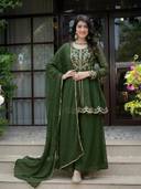 Green color option, Currently selected