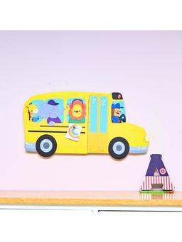 Pinch of Pretty - School Bus Shaped Cork Pinboard