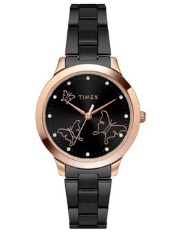 Timex - Black Dial Women Analog Watch - TW000T630 (M)