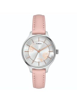 Timex - Silver Dial Women Analog Watch - TWEL14805 (M)