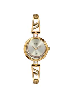 Timex - Fria Women Silver Round Analog Watch - TWEL15200