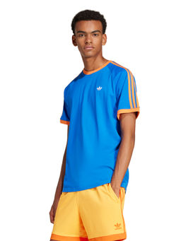 adidas Originals - Q2 MONOGRAM CAL Men Blue Casual T-Shirt