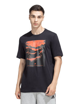 adidas - M GRFX CO TEE Men Black T-Shirt