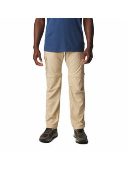 Columbia - Mens Beige Omni-Shade Silver Ridge Utility Convertible Pant