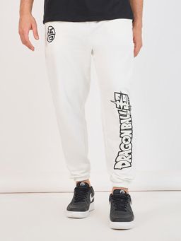 Styli - Cream Graphic Joggers