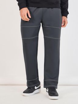 Styli - Grey Solid Trackpant
