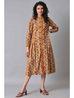 W - Yellow Embellished/sequined Kurta