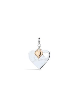 Anaar - Silver Je Taime Heart Charm
