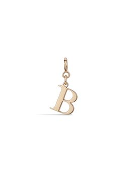 Anaar - Golden Alphabet B Charm