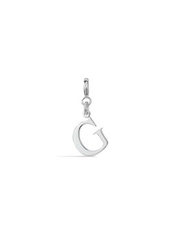 Anaar - Silver Alphabet G Charm