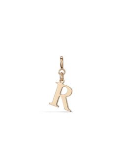 Anaar - Golden Alphabet R Charm