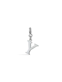 Anaar - Silver Alphabet Y Charm