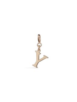 Anaar - Golden Alphabet Y Charm