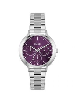 Hugo Boss - Edgy Multifunction Purple Round Dial Womens Watch - 1540110