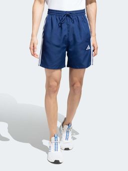 adidas - Blue Solid Regular Shorts