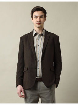 Arrow - Mens Brown Zero Calorie Slim Fit 1851 Blazer