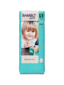 Bambo Nature - Pant Style Diapers with Wetness Indicator XL - 38 Pieces